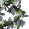 Iced Hydrangea and Blueberry Artificial Christmas Wreath with Glitter 26 Inch